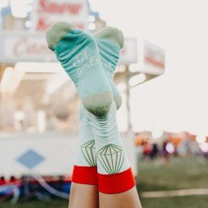 Girls Best Friend Crew Socks